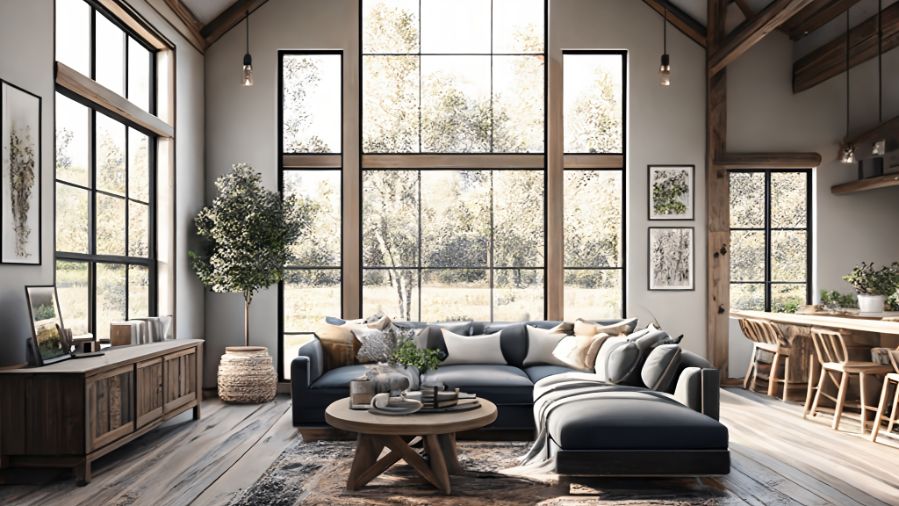 Plan de maison farmhouse - Idées et tendances 2025